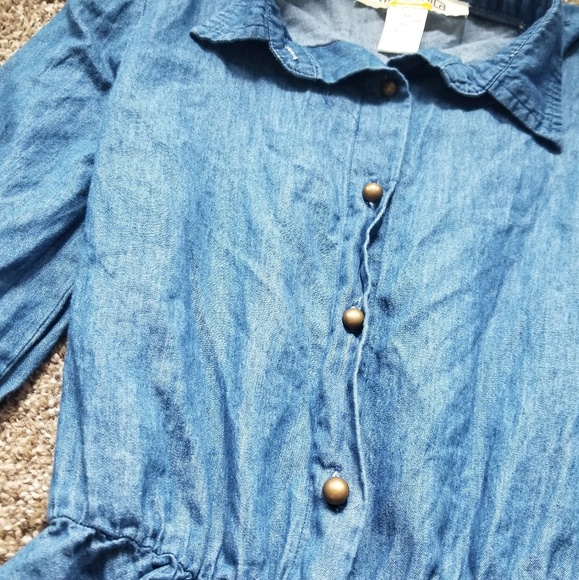 FLASH SALE• Denim style dress🌿 - Picture 2 of 4